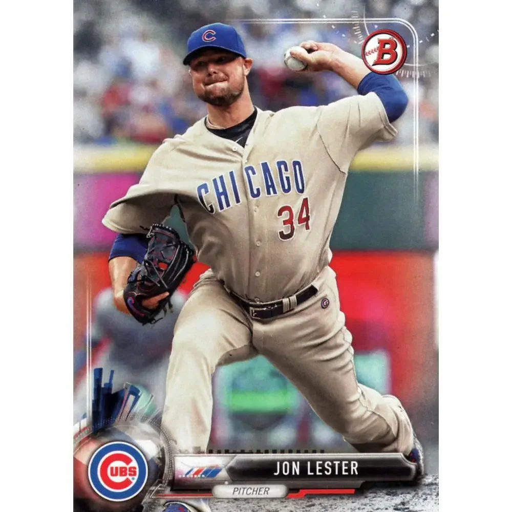 2017 Bowman Jon Lester # 79 Chicago Cubs